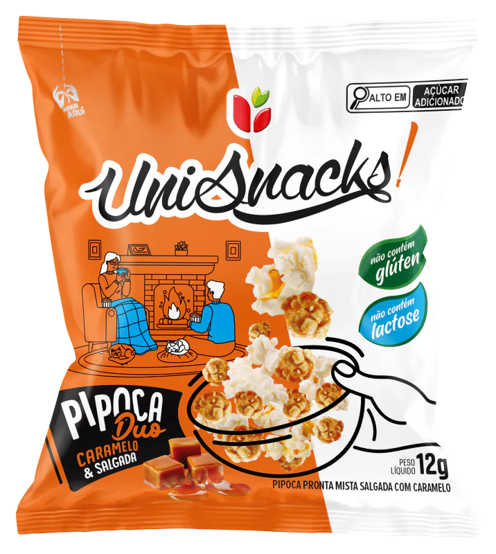 Pipoca Caramelo Salgada